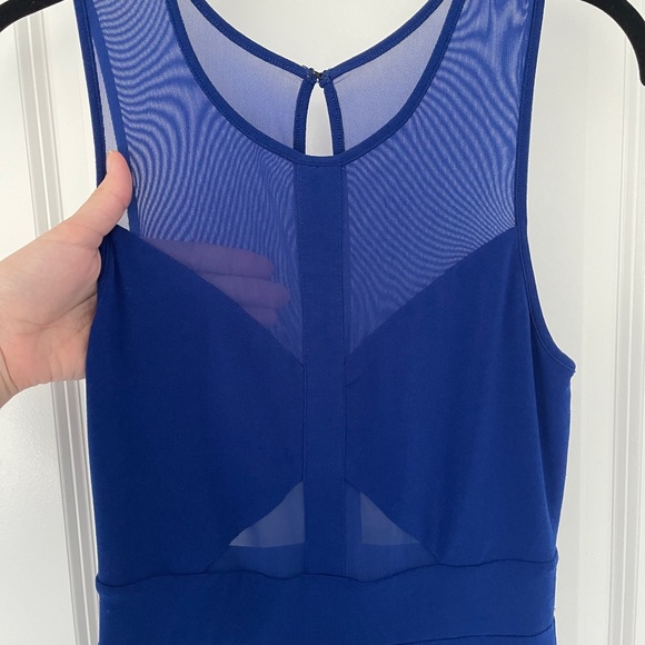 Blue mini dress - Picture 3 of 4